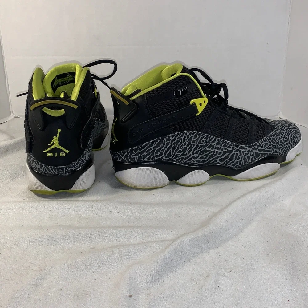 Air Jordan Men’s Jordan 6 Rings ‘Venom Green’ Sneakers